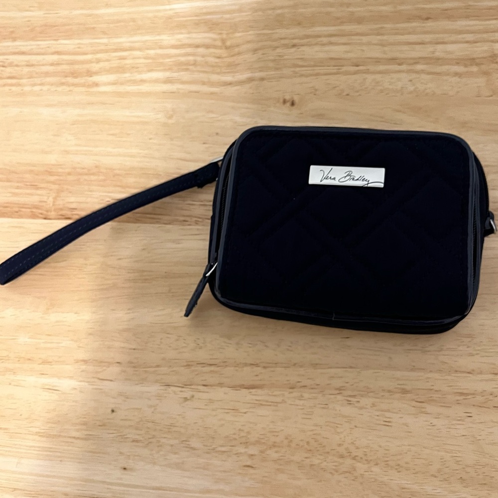 Vera Bradley Square Wristlet Navy New Without Tags